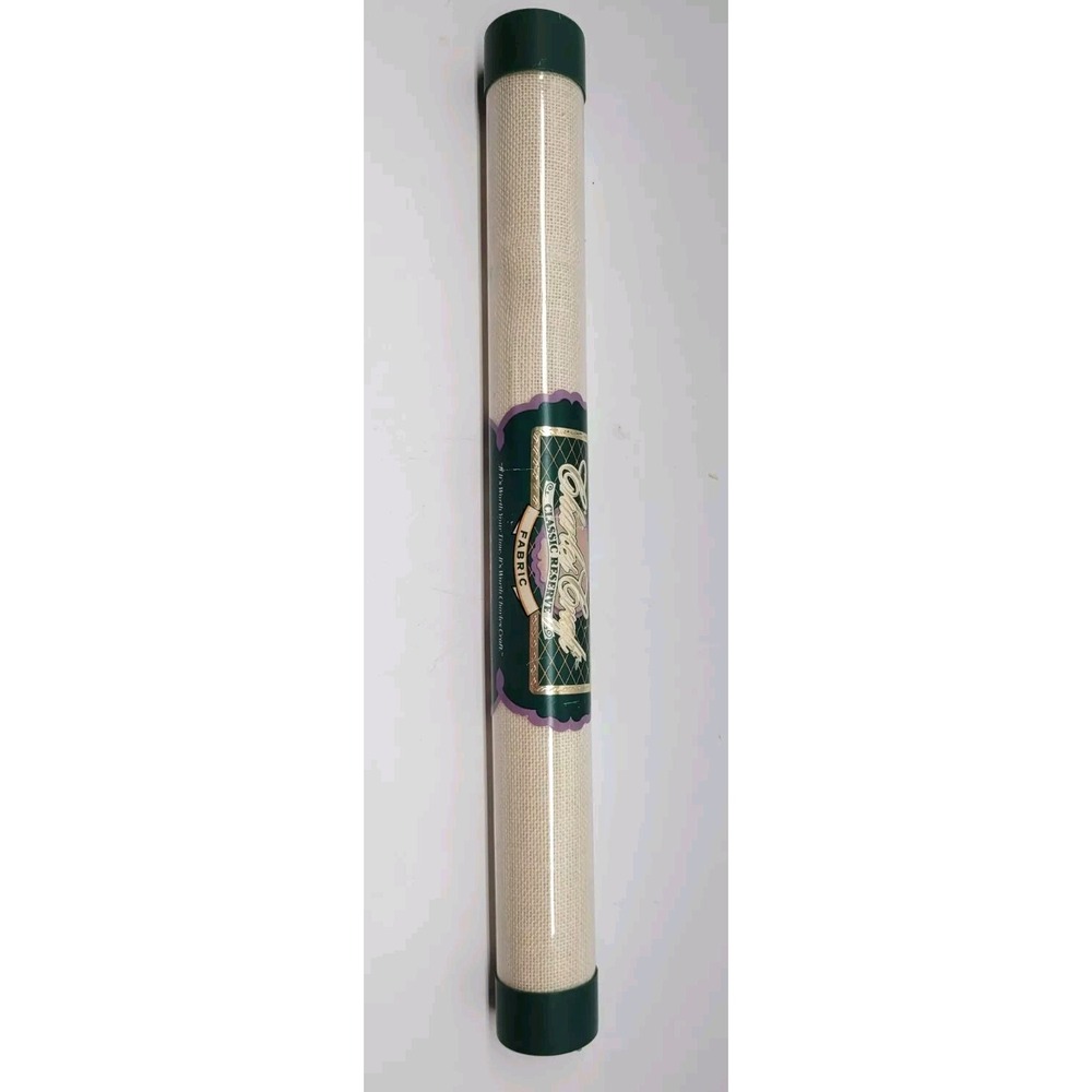 1 Charles Craft Cross Stitch Fabric 20 Count Cream Color One Piece 15" x 18" New